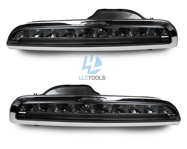 LED Nebelscheinwerfer / LED Standlicht für Porsche Boxster 987 04-09 Smoke