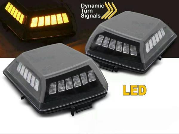 LED Frontblinker Set für Mercedes Benz G-Klasse W464 18+ schwarz dynamisch