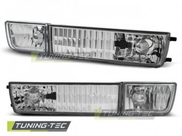Klarglas Frontblinker / Nebelscheinwerfer für VW Golf 3 91-97 / Vento 92-98 chrom