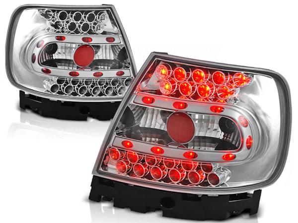 LED Rückleuchten für Audi A4 B5 Limo Bj. 94-00 Chrom