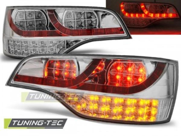 LED Rückleuchten für Audi Q7 (4L) Bj. 05-09 Chrom