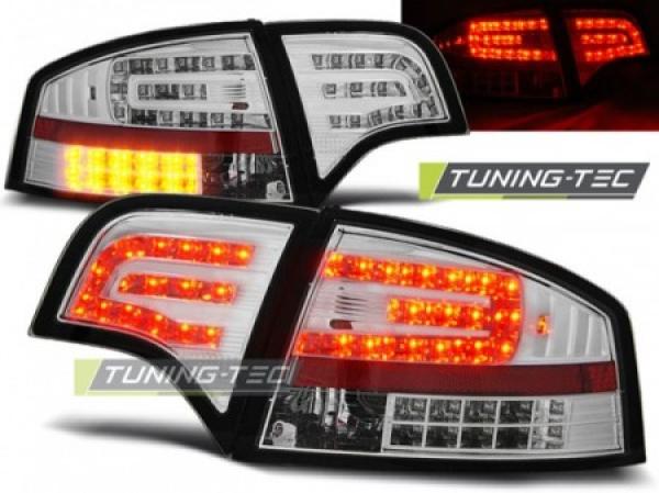 LED Rückleuchten für Audi A4 B7 (8E) Limo Bj. 04-08 Chrom