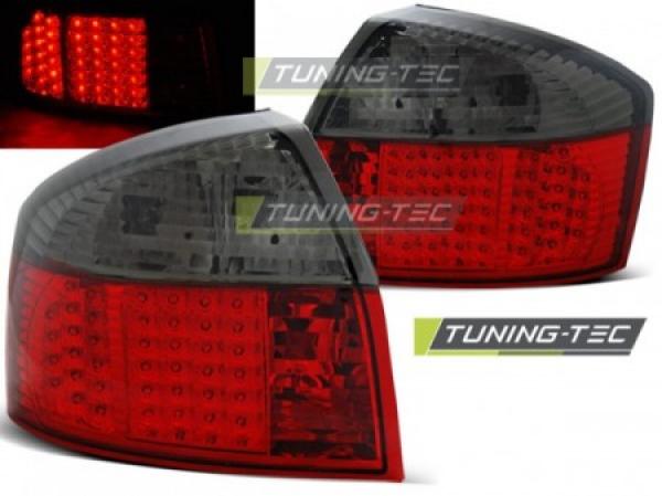 LED Rückleuchten für Audi A4 B6 (8E) Limo Bj. 00-04 Rot/Smoke