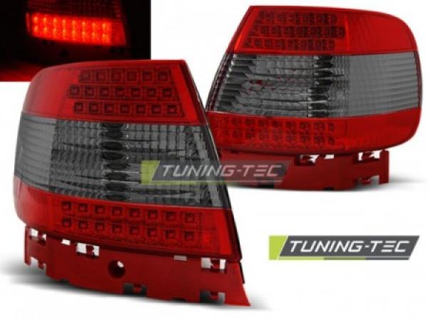 LED Rückleuchten für Audi A4 B5 Limo Bj. 94-00 Rot/Smoke