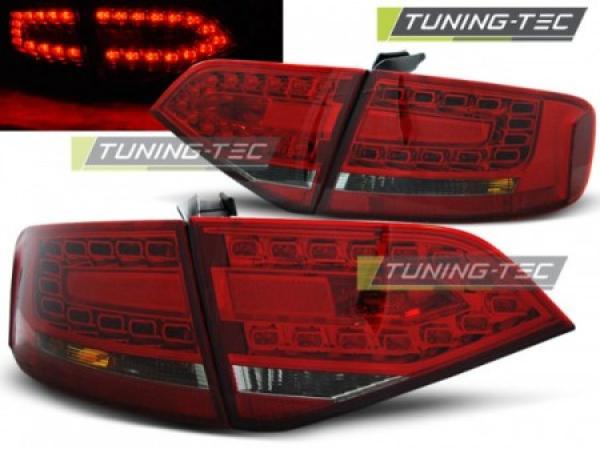 LED Rückleuchten für Audi A4 B8 (8K) Limo Bj. 08-11 Rot/Smoke