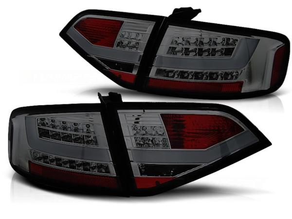 LED Lightbar Rückleuchten für Audi A4 B8 (8K) Limo Bj. 08-11 Smoke