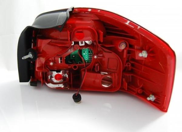 LED Rückleuchten für Audi A3 8P Facelift Bj. 08-12 Rot/Smoke