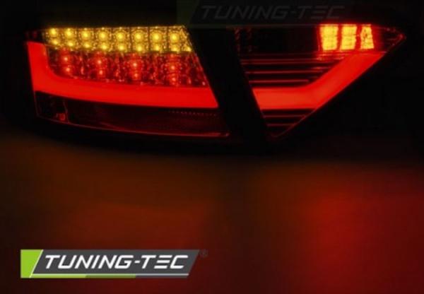 LED Lightbar Rückleuchten für Audi A5 Coupe Sportback Bj. 07-11 Rot/Smoke