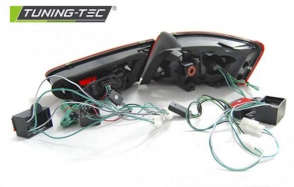 LED Lightbar Rückleuchten für Audi A3 8V Bj. 12-16 Rot/Smoke
