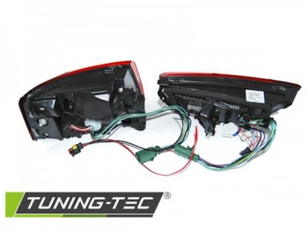 LED Lightbar Rückleuchten für Audi A6 4G  Limo 11-14 Schwarz dynamischer Blinker