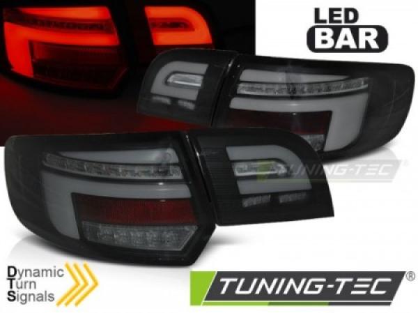 Voll LED Lightbar Rückleuchten für Audi A3 8P Sportback 04-08 Black dyn. Blinker