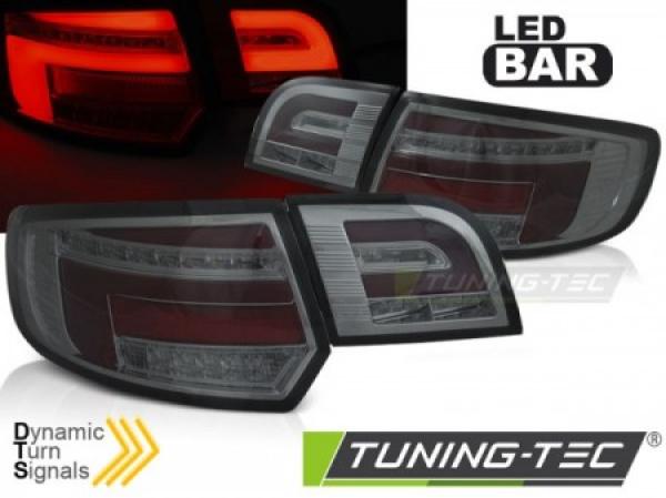 Voll LED Lightbar Rückleuchten für Audi A3 8P Sportback 08- Smoke dyn Blinker