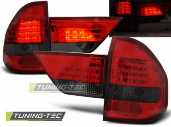 LED Rückleuchten für BMW X3 E83 Bj. 04-06 Rot/Smoke