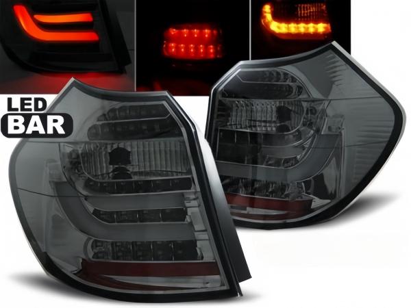 LED Lightbar Rückleuchten für BMW E81/E87 LCI Bj. 07-11 Smoke