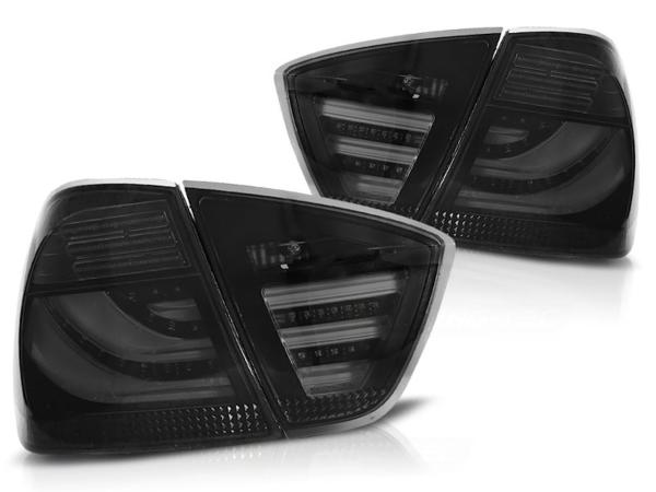 LED Lightbar Rückleuchten für BMW E90 Limo Bj. 05-08 Smoke