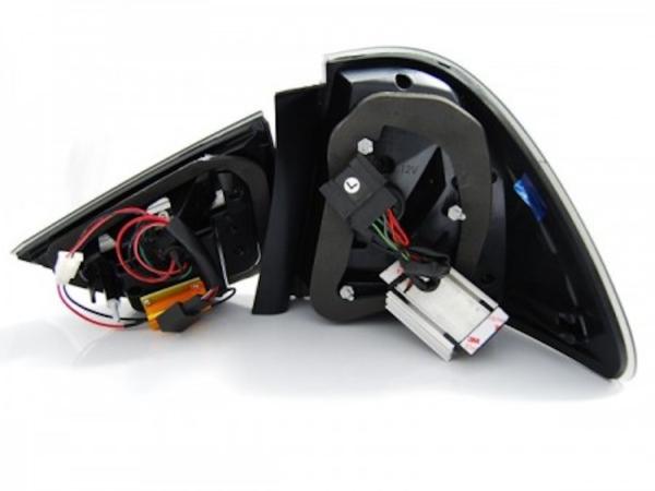 LED Lightbar Rückleuchten für BMW E91 LCI Touring Bj. 08-12 Schwarz Smoke