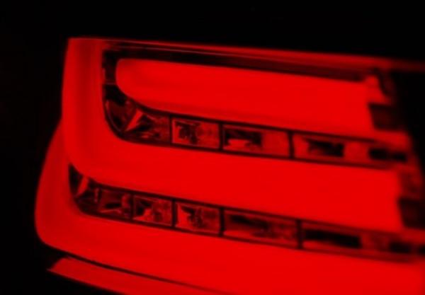 LED Lightbar Rückleuchten für BMW E60 LCI Limo Bj. 07-10 Rot/Smoke