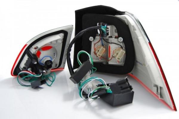 LED Rückleuchten für BMW E61 Touring Bj. 04-07 Rot/Smoke