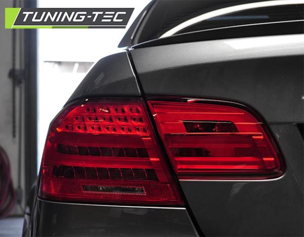 LED Lightbar Rückleuchten für BMW E92 Coupe Bj. 06-10 Rot/Smoke LCI Optik