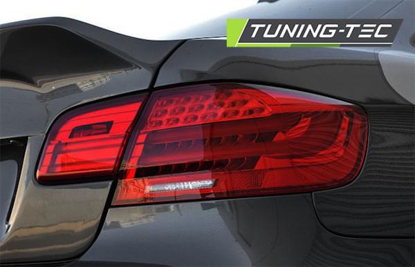 LED Lightbar Rückleuchten für BMW E92 Coupe Bj. 06-10 Rot/Smoke LCI Optik
