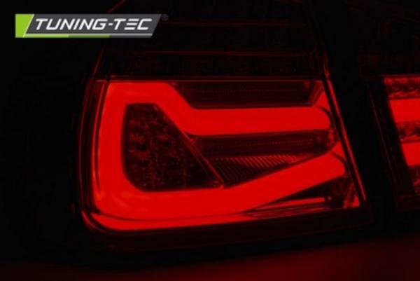 LED Lightbar Rückleuchten für BMW E90 Limo Bj. 05-08 Rot/Smoke