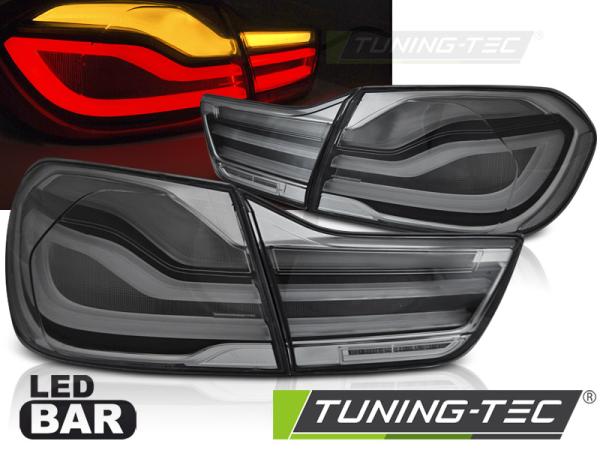 Voll LED Lightbar Rückleuchten für BMW F32 F33 F82 Bj. 2013-2016 Smoke
