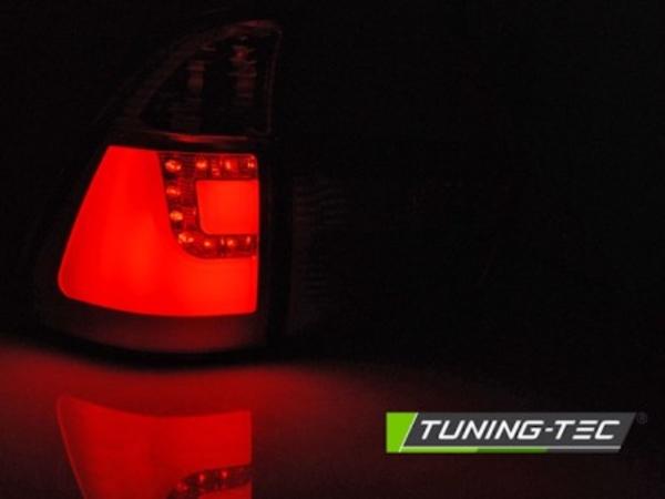 LED Lightbar Rückleuchten für BMW X5 E53 Bj. 99-03 Rot/Smoke