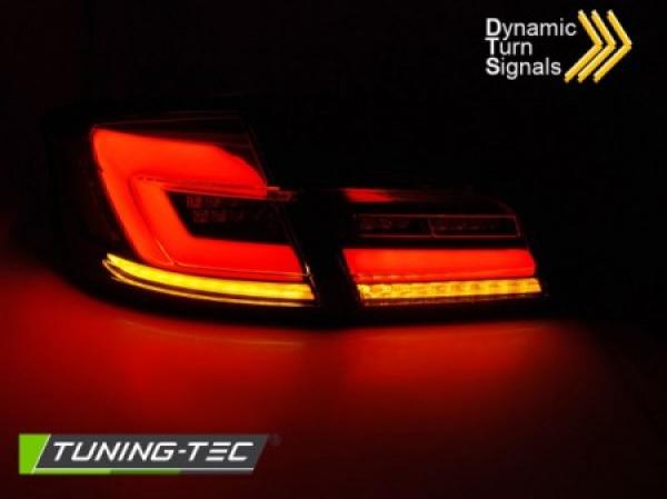Voll LED Lightbar Rückleuchten für BMW F10 Limo Bj. 10-16 Schwarz Smoke