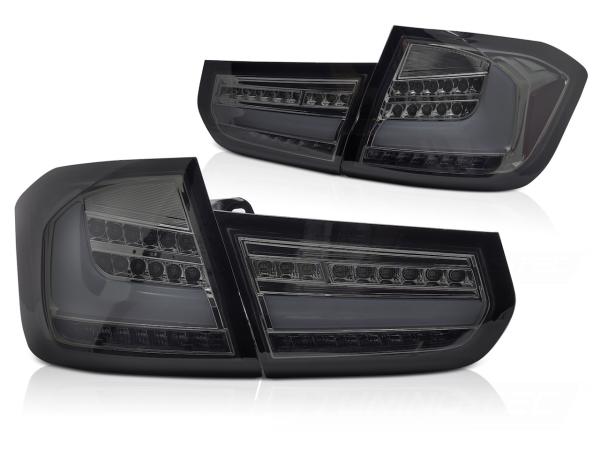 Voll LED Rückleuchten für BMW F30 Limo Bj. 11-15 Smoke dynamischer Blinker