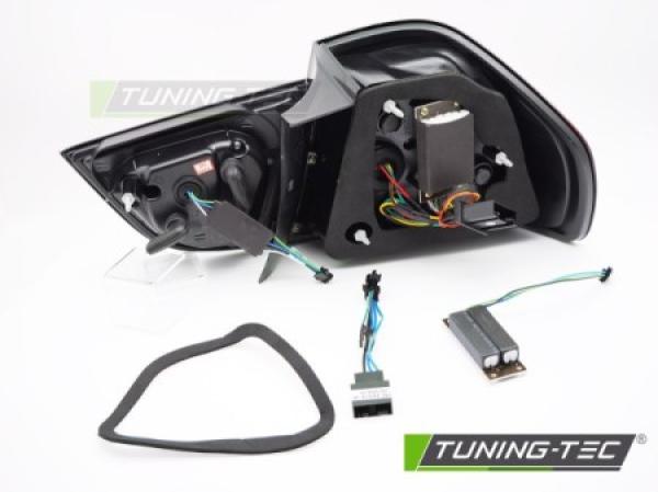 Voll LED Lightbar Rückleuchten für BMW E90 LCI Limo Bj. 08-12 Smoke