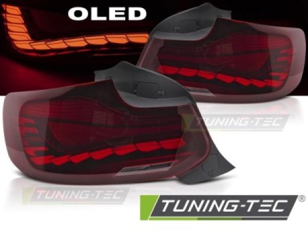 Voll LED Rückleuchten für BMW F22 F23 F87 Bj. 14-21 Rot in OLED Technik