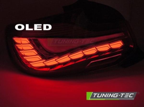 Voll LED Rückleuchten für BMW F22 F23 F87 Bj. 14-21 Smoke in OLED Technik