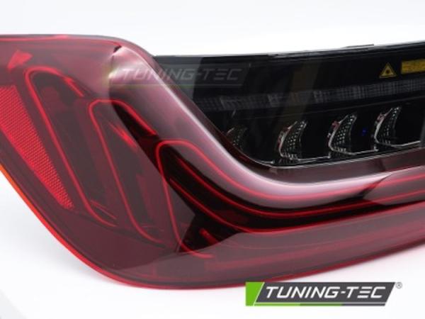 LaserLook VOLL LED Rückleuchten Set für BMW 3er G20 Lim. 19-22 kirschrot