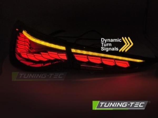 OLED Upgrade VOLL LED Rückleuchten Set für BMW 4er G22/G23 Coupe/Cabrio 20+ schwarz/rauch mit dyn. Blinker