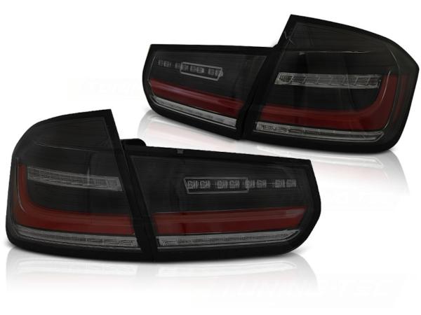 Voll LED Rückleuchten für BMW F30 Limo 11-19 Schwarz Smoke dynamischer Blinker