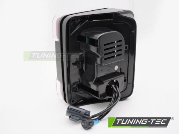 LED Lightbar Rückleuchten für Chrysler Jeep Wrangler JK ab 2007 Schwarz dynamischen Blinker