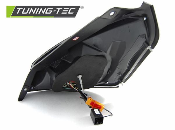 LED Lightbar Rückleuchten für Ford Fiesta MK7 Bj. 08-12 Smoke