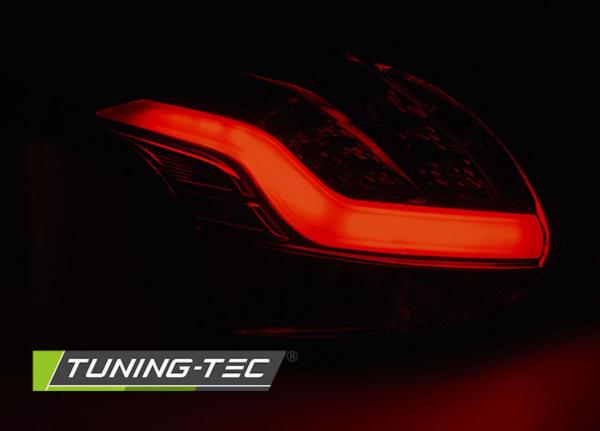 LED Lightbar Rückleuchten für Ford Focus MK3 Bj. 11-14 Rot/Smoke