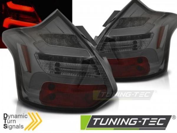 LED Lightbar Rückleuchten für Ford Focus MK3 Bj. 11-14 Smoke