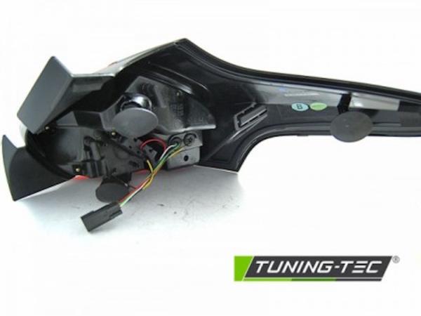 LED Lightbar Rückleuchten für Ford Focus MK3 15-18 Schwarz dynamischer Blinker