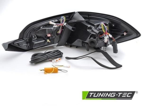 Voll LED Lightbar Rückleuchten für Ford Fiesta MK8 Bj. 17-21 Schwarz