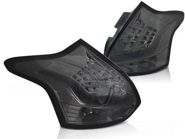 LED Lightbar Rückleuchten für Ford Focus MK3 Bj. 11-14 Smoke