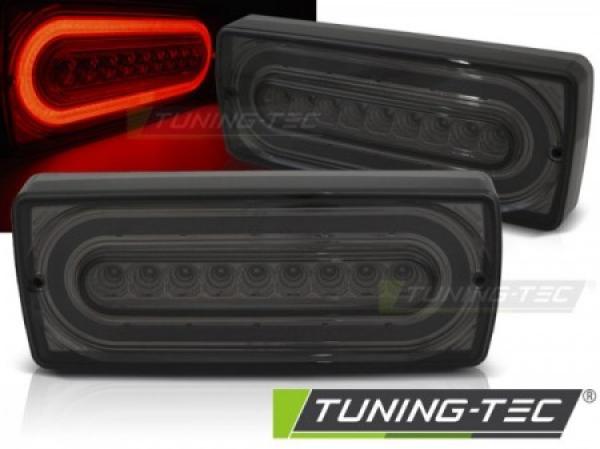 LED Lightbar Rückleuchten für Mercedes G-Klasse W463 90-12 Smoke dynamischer Blinker