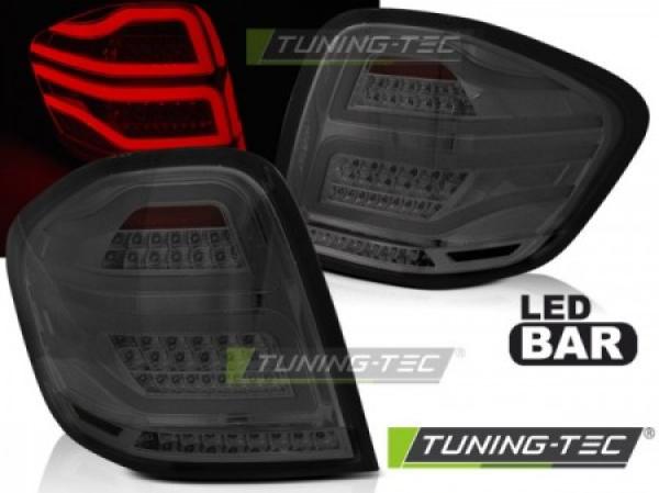 Voll LED Lightbar Rückleuchten für Mercedes M-Klasse ML W164 Bj. 08-11 Smoke