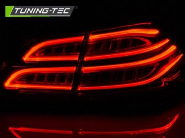 Voll LED Rückleuchten für Mercedes M-Klasse ML W166 Bj. 11-15 Rot/Chrom