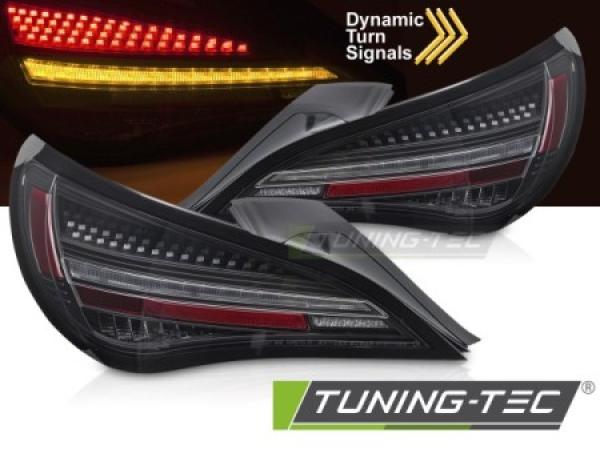 Voll LED Lightbar Rückleuchten für Mercedes Benz CLA C117 Bj. 13-19 Schwarz