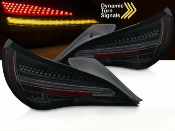 Voll LED Rückleuchten Set für Mercedes Benz CLA C117 / X117 13-16 schwarz dynamisch