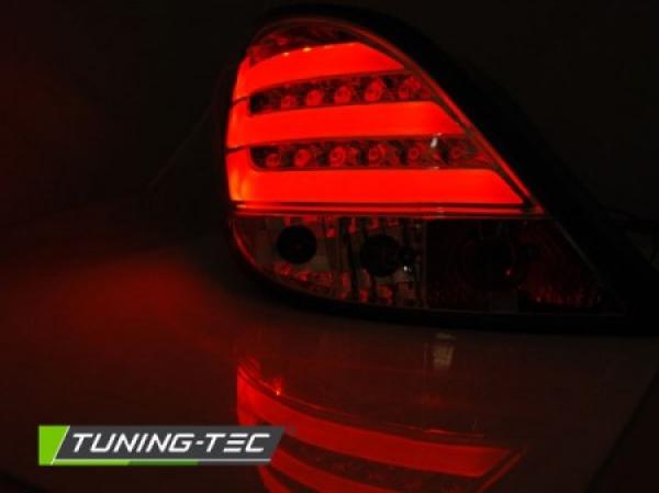 LED Lightbar Rückleuchten für Peugeot 207 Bj. 06-09 Smoke