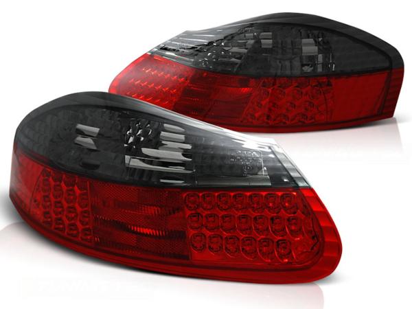LED Rückleuchten für Porsche Boxster 986 Bj. 96-04 Rot/Smoke