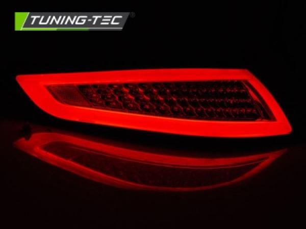 Voll LED Lightbar Rückleuchten für Porsche 911 997 Bj. 04-08 Smoke